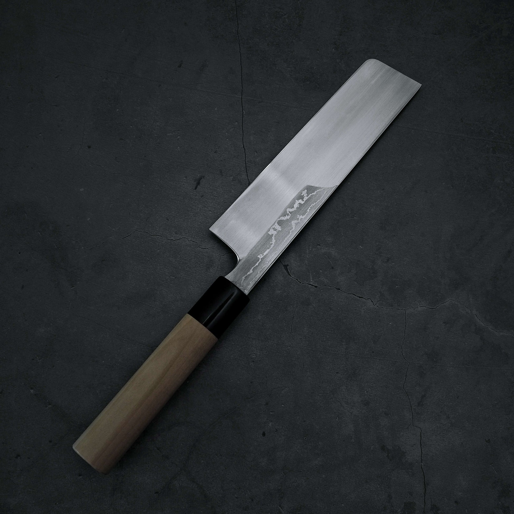 Shigefusa kitaeji usuba 180mm with kiri box - Zahocho Japanese Knives