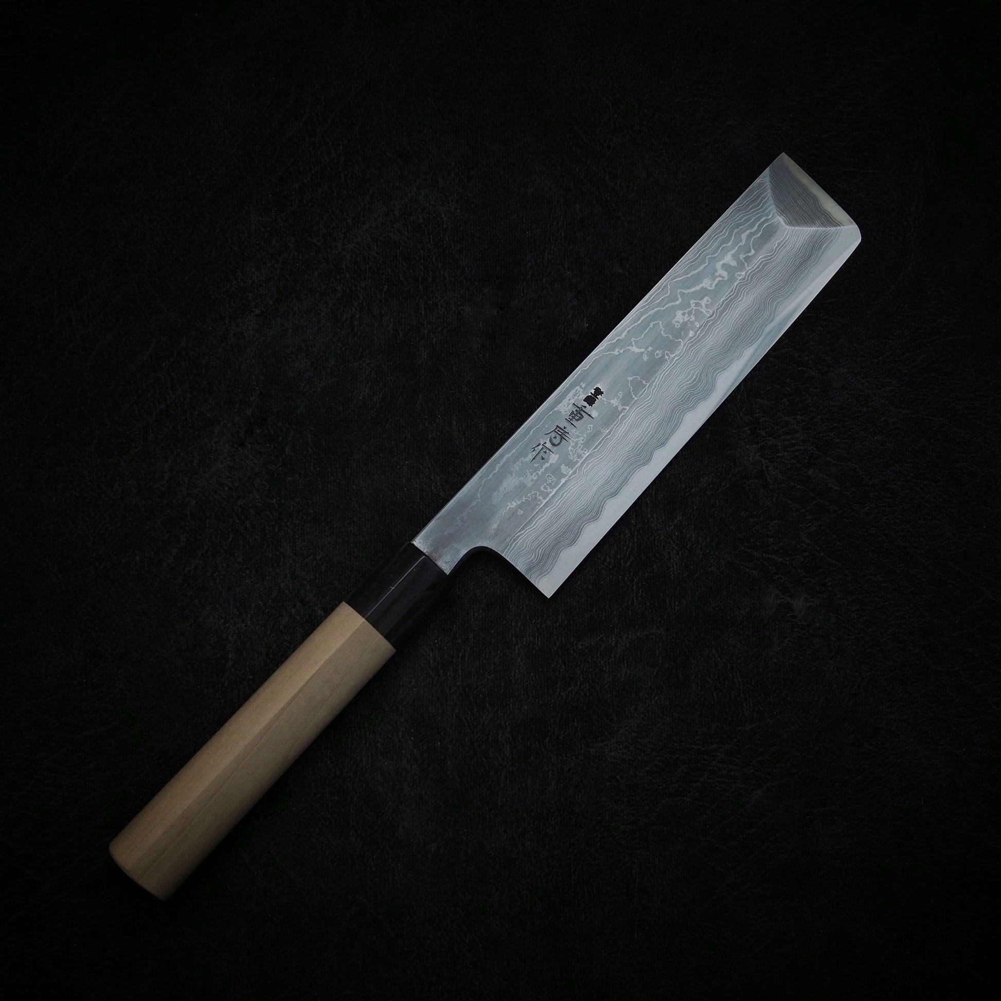 Shigefusa kitaeji usuba 210mm with kiri box - Zahocho Japanese Knives