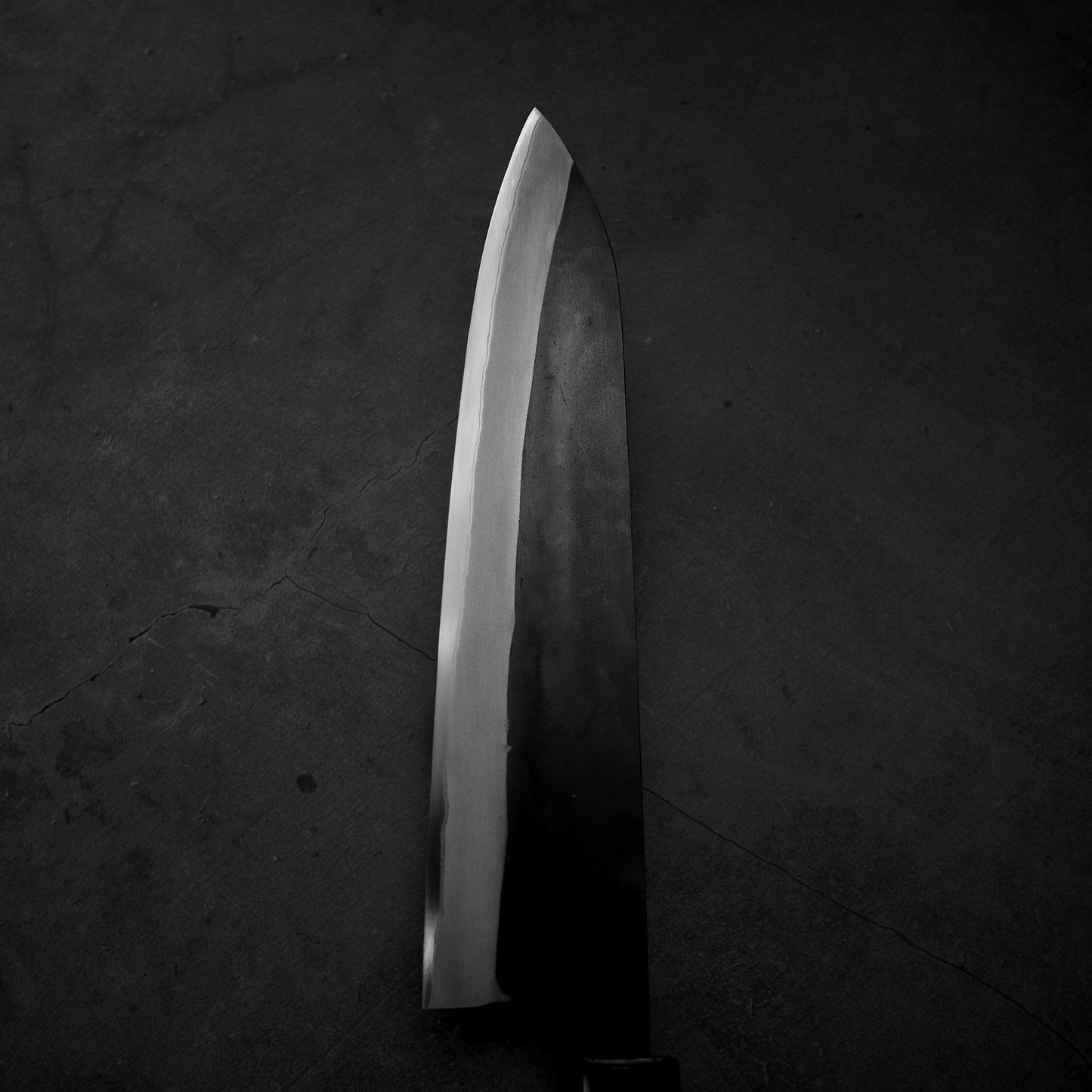 Toyama kurouchi aogami#2 gyuto 210mm - Zahocho Japanese Knives