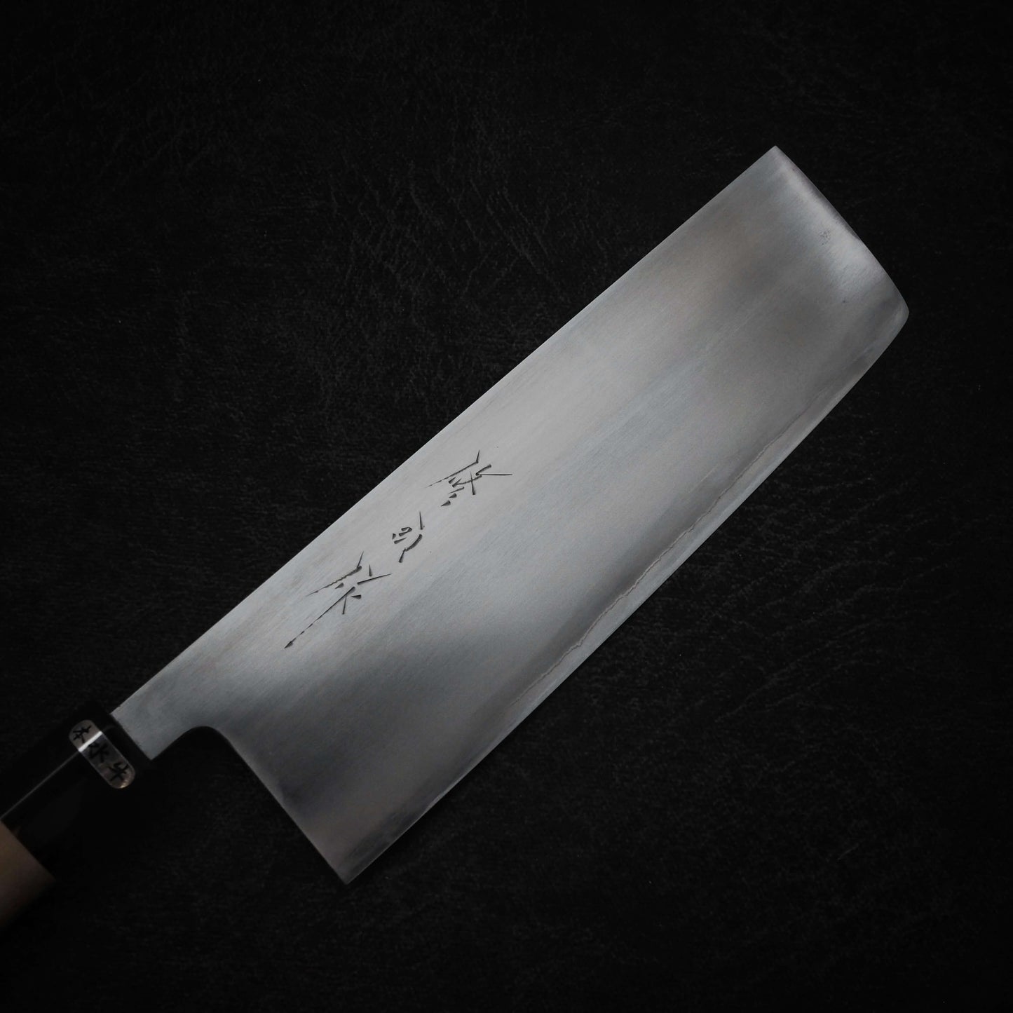 Toyama aogami #2 210mm nakiri - Zahocho Japanese Knives
