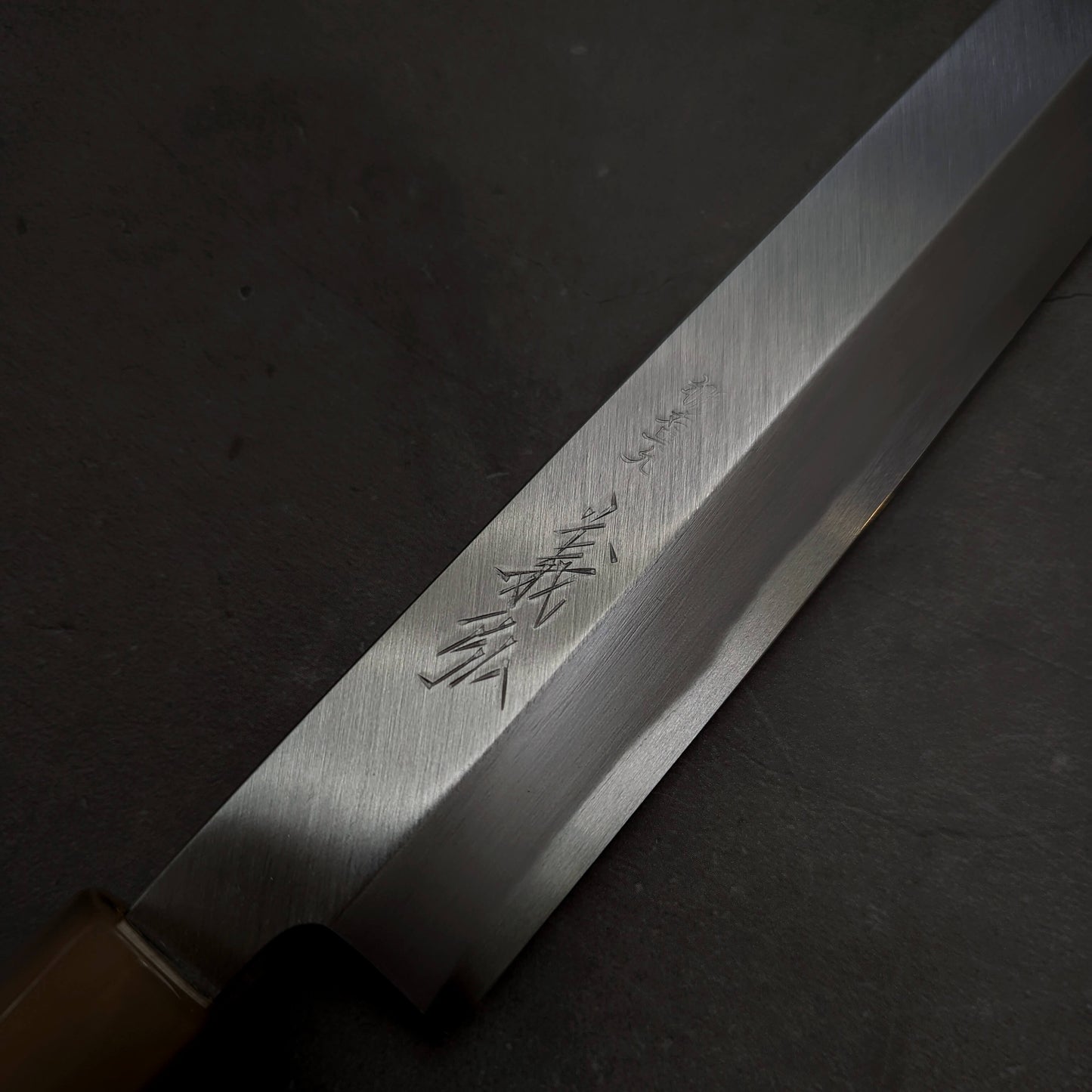 Yoshihiro josaku shirogami #2 sakimaru takohiki 270mm (with saya) - Zahocho Japanese Knives