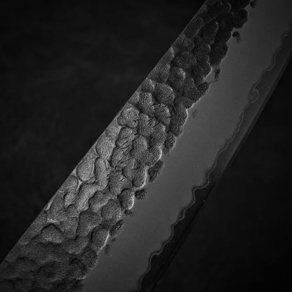 Yoshihiro tsuchime kurouchi AS 180mm gyuto (with saya) - Zahocho Japanese Knives