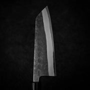 Yoshikane tsuchime kurouchi V2 170mm bunka - Zahocho Japanese Knives
