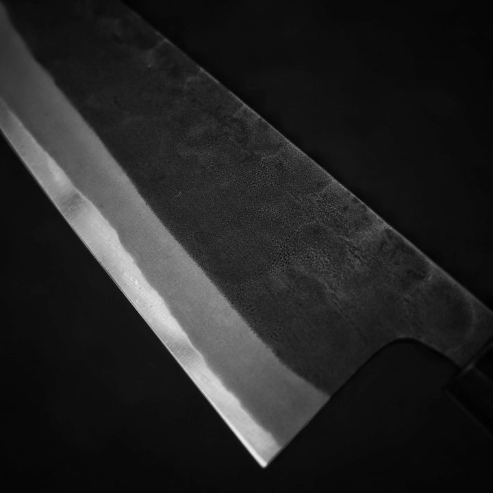 Yoshikane tsuchime kurouchi V2 170mm bunka - Zahocho Japanese Knives