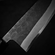 Yoshikane tsuchime kurouchi V2 170mm bunka - Zahocho Japanese Knives