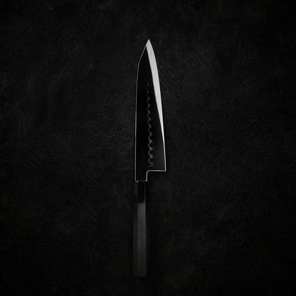 Yoshikazu Ikeda shirogami #1 honyaki kiritsuke gyuto 240mm - Zahocho Japanese Knives