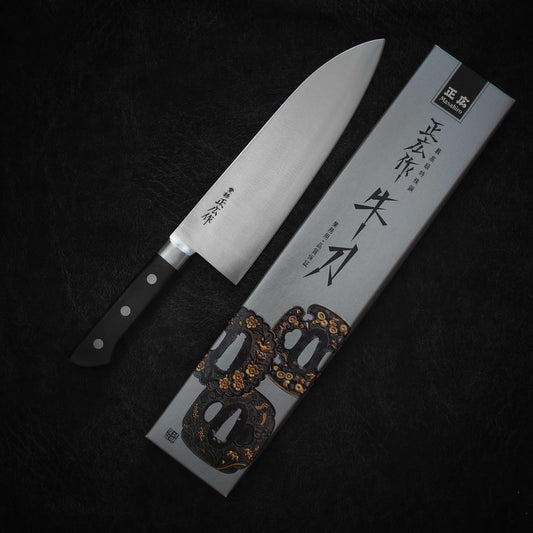 Masahiro VC 240mm tall gyuto - Zahocho Japanese Knives