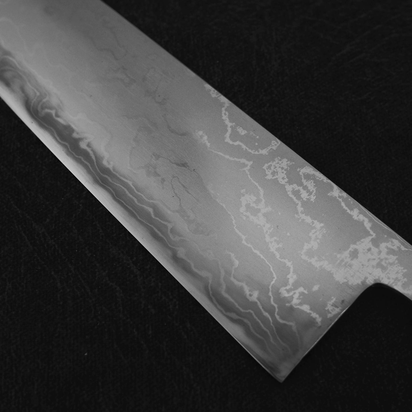Toyama aogami #2 damascus 270mm gyuto - Zahocho Japanese Knives