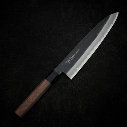 Yoshihiro kurouchi 230mm gyuto (with saya) - Zahocho Japanese Knives
