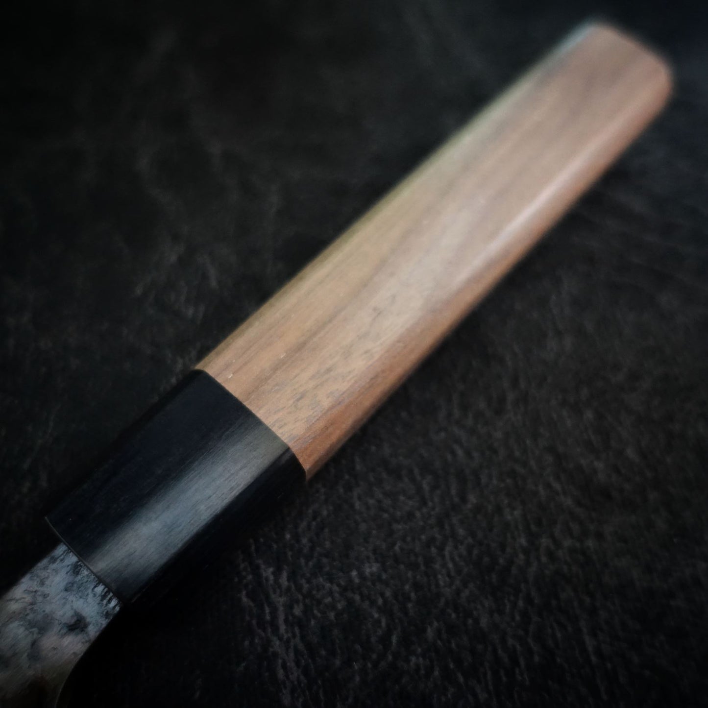 Kisuke tsuchime kurouchi aogami #2 210mm gyuto - Zahocho Japanese Knives