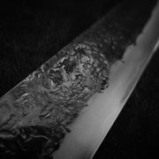 Kisuke tsuchime kurouchi shirogami#2 220mm gyuto - Zahocho Japanese Knives