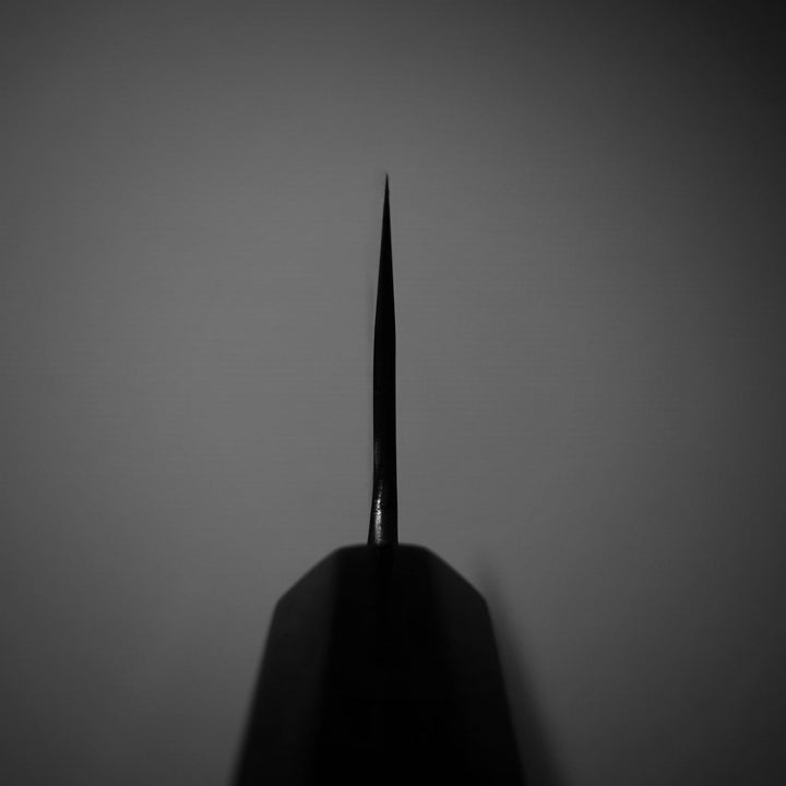 Kisuke tsuchime kurouchi shirogami#2 220mm gyuto - Zahocho Japanese Knives
