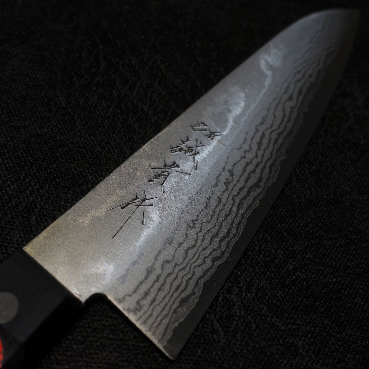 Shigeki Tanaka VG10 damascus 190mm gyuto - Zahocho Japanese Knives