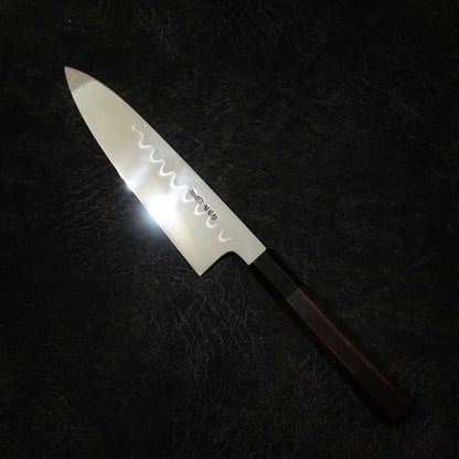 Kenji Togashi shirogami #2 honyaki 210mm gyuto - Zahocho Japanese Knives