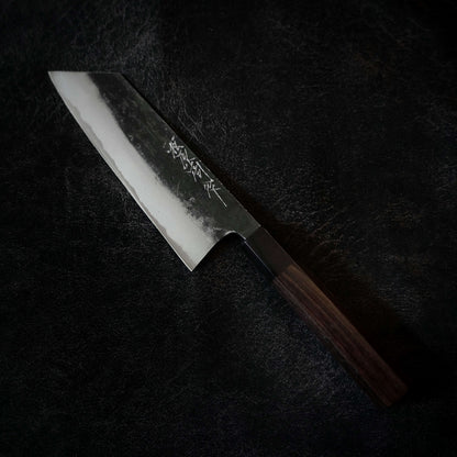 Matsubara kurouchi shirogami #1 180mm bunka - Zahocho Japanese Knives