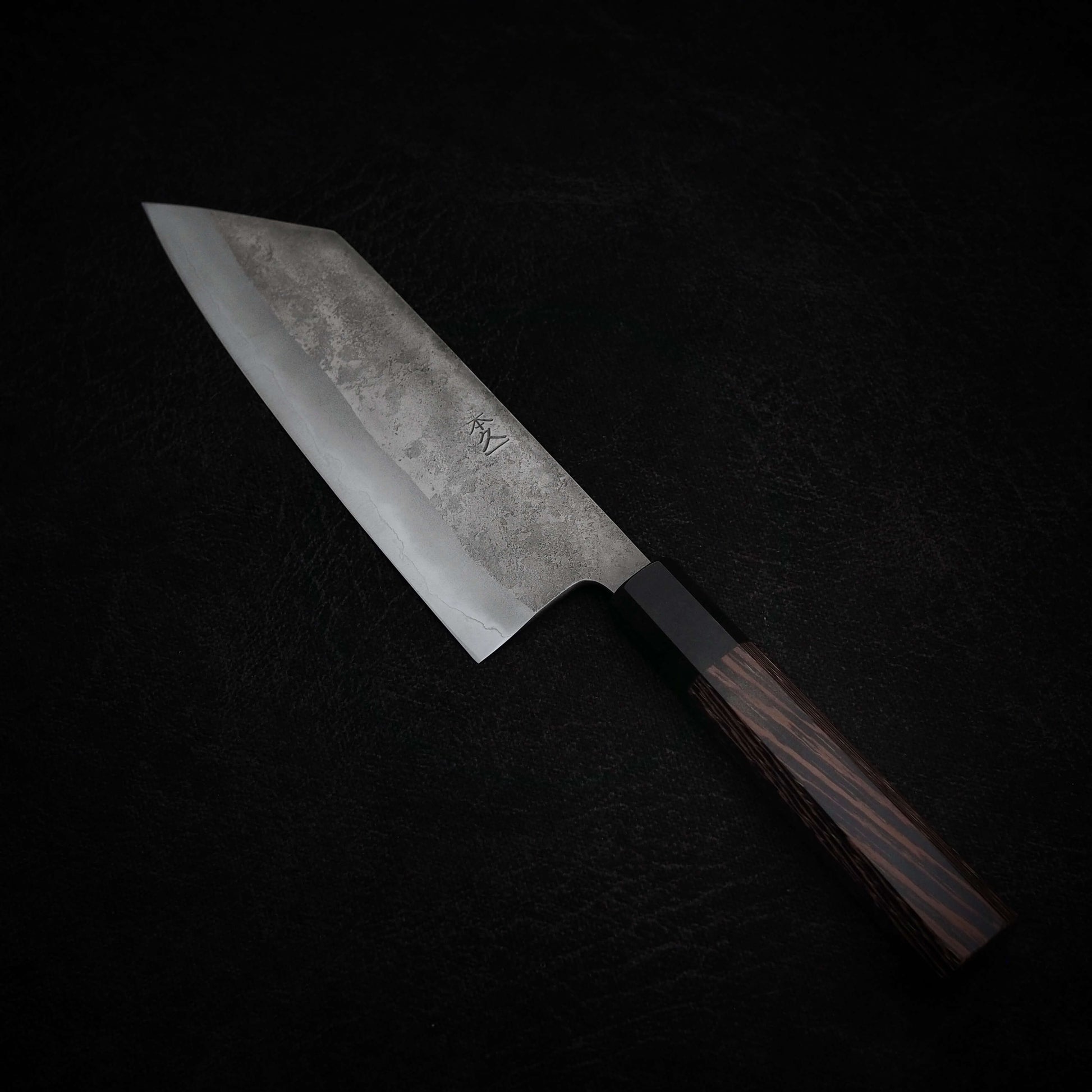 Motokyuuichi nashiji ginsan 180mm bunka - Zahocho Japanese Knives