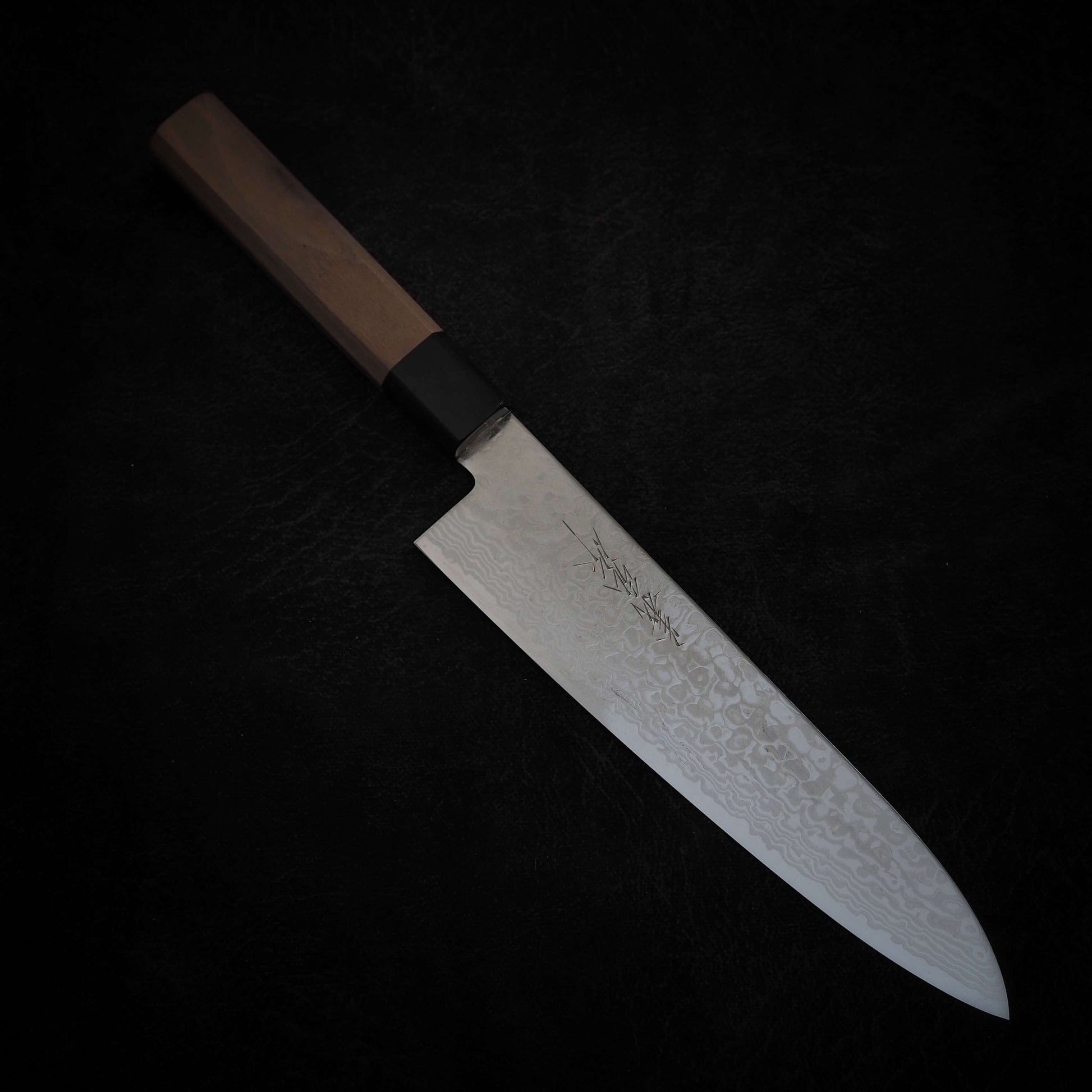 Yoshihiro ZAD damascus 210mm gyuto - Zahocho Japanese Knives