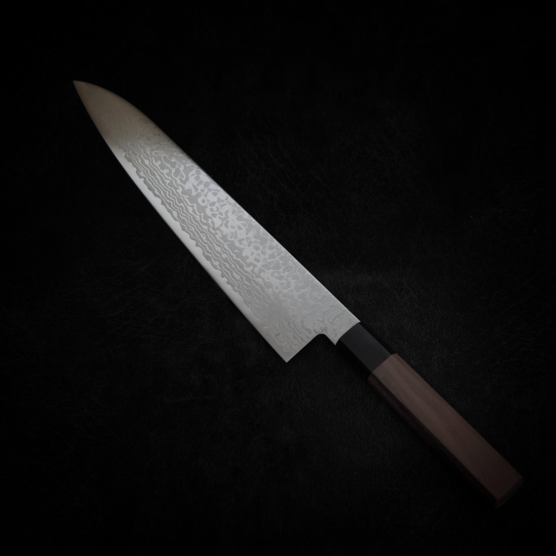 Yoshihiro ZAD damascus 240mm gyuto - Zahocho Japanese Knives