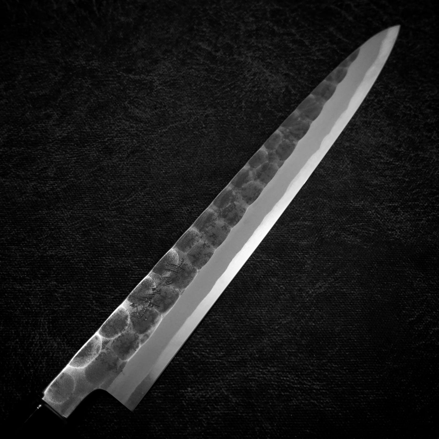 Yoshikane tsuchime kurouchi V2 270mm yanagiba - Zahocho Japanese Knives