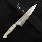 Yu Kurosaki SG2 tsuchime kiritsuke gyuto 240mm - Zahocho Japanese Knives