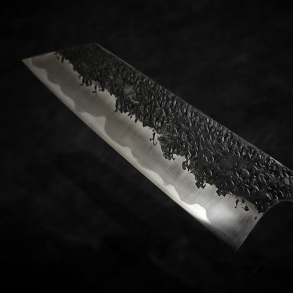 Kisuke x Zahocho tsuchime kurouchi aogami #2 180mm bunka (2020) - Zahocho Japanese Knives